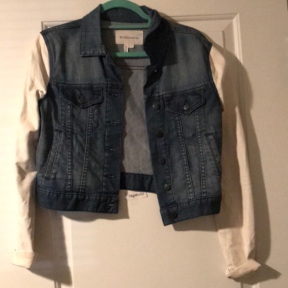 BCBG Jean jacket - Picture 1 of 5